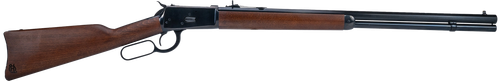 Heritage Mfg H9204524F1 92 Ranch Hand 45 Colt (Long Colt) 12rd 24" Black Polished Octagon Barrel, Black Polished Alloy Steel Receiver, Fixed Hardwood Stock