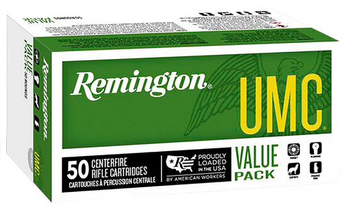 Remington Ammunition 23712 UMC Value Pack 30Carbine 110gr Full Metal Jacket 50 Per Box/10 Case