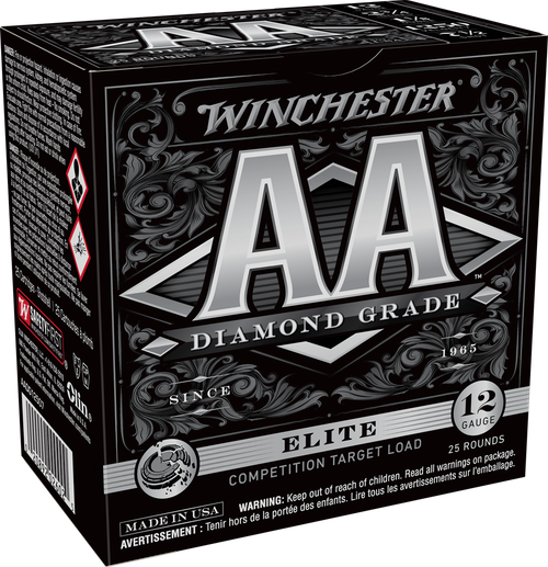Winchester Ammo AADG12507 AA Diamond Grade 12Gauge 2.75" 1 1/8oz 7Shot 25 Per Box/10 Case
