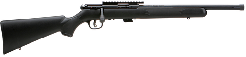 Savage Arms 28702 Mark II FV-SR Full Size 22 LR 5+1 16.50" Matte Black Fluted Threaded Barrel, Matte Black Picatinny Rail Carbon Steel Receiver, Matte Black Fixed Synthetic Stock, Right Hand