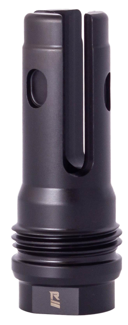Rugged Suppressor FH003 R3L Flash Mitigation System Black with 5/8"-24 tpi Threads & 2.60" OAL for 7.62mm Radiant762, Surge762, Razor762 & Micro30 Suppressors