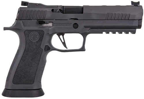Sig Sauer 320X59LEGIONR2 P320 X-Five Legion 9mm Luger Caliber with 5" Barrel, 17+1 Capacity, Overall Legion Gray Cerakote Finish, Picatinny Rail Frame, Serrated Slide & Legion Gray TXG Grip