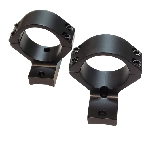 Talley 750700LM Scope Mount/Ring Combo  Black Aluminum 30mm Tube Christensen Arms Ridgeline/Mesa High Rings Long Action 20 MOA