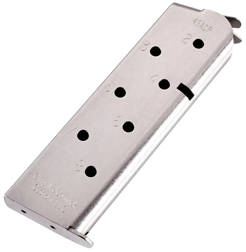 CMC Products 14110 Match Grade  8rd 45 ACP Fits 1911 Government Stainless Steel