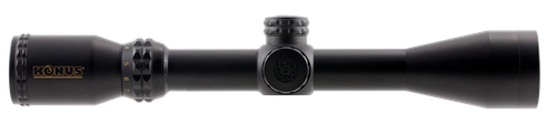 Konus 7276 KonusPro 550 Matte Black 3-9x40mm 1" Tube Dual Illuminated (Blue/Red) Engraved Ballistic 550/Dot Reticle
