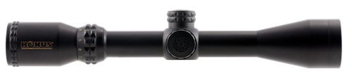 Konus 7276 KonusPro 550 Matte Black 3-9x40mm 1" Tube Dual Illuminated (Blue/Red) Engraved Ballistic 550/Dot Reticle
