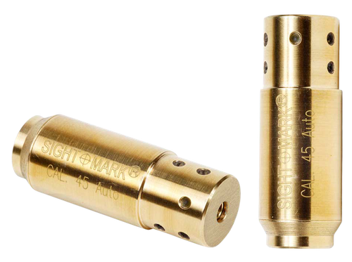 Sightmark SM39017 Boresight  Red Laser for 45 ACP Brass Includes Battery Pack & Carrying Case