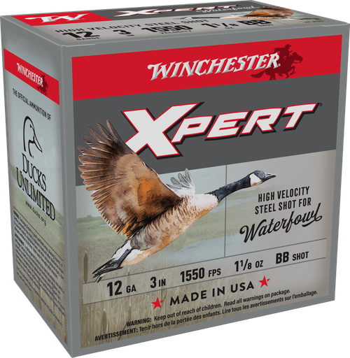Winchester Ammo WEX123BB Super X Xpert High Velocity 12Gauge 3" 1 1/8oz BBShot 25 Per Box/10 Case