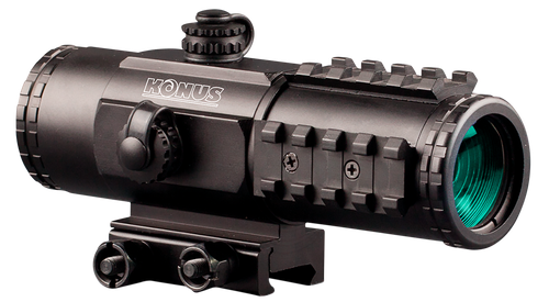 Konus 7203 Sight Pro PTS2 Matte Black 3 X 30 mm 2.8 MOA Red/Blue BDC Reticle