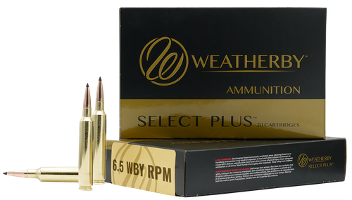 Weatherby B65RPM127LRX Select Plus  6.5WBYRPM 127gr Barnes LRX Lead Free 20 Per Box/10 Case