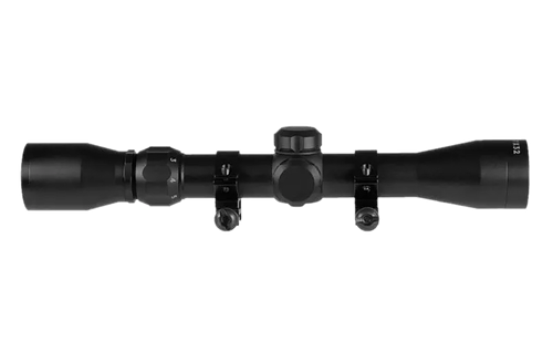 TruGlo TG-853940B Trushot  Black Anodized 3-9x40mm 1" Tube Duplex Reticle w/Rings