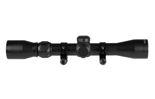 TruGlo TG-853940B Trushot  Black Anodized 3-9x40mm 1" Tube Duplex Reticle w/Rings