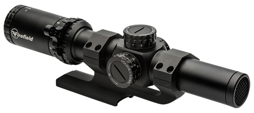 Firefield FF13070K RapidStrike  Matte Black 1-6x 24mm 30mm Tube Dual Illuminated (Red/Green/Black)  Circle Dot Reticle