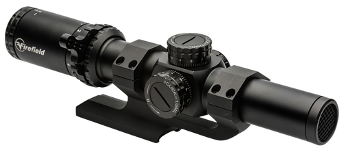 Firefield FF13070K RapidStrike  Matte Black 1-6x 24mm 30mm Tube Dual Illuminated (Red/Green/Black)  Circle Dot Reticle