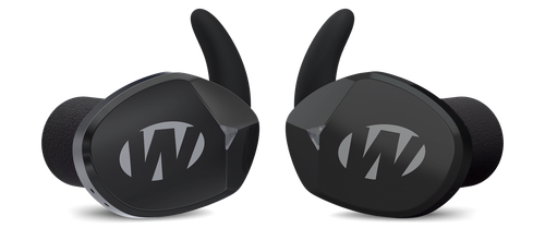 Walker's GWPSLCR2BT Silencer 2.0  Bluetooth In The Ear Black Polymer