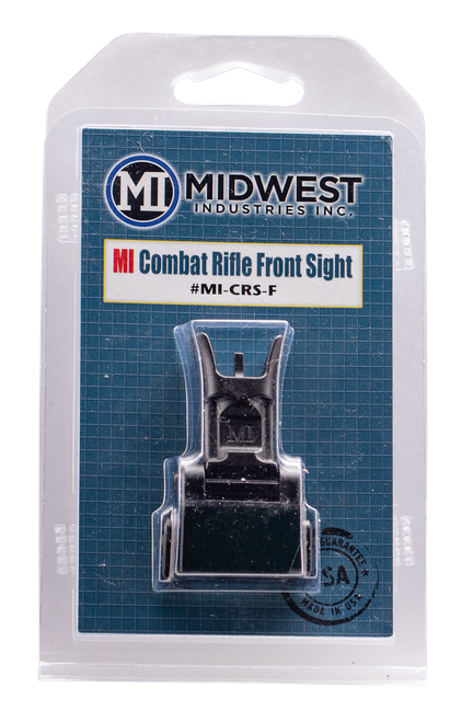 Midwest Industries MICRSF Combat Rifle Flip Front Sight  Black for AR-15, M16, M4