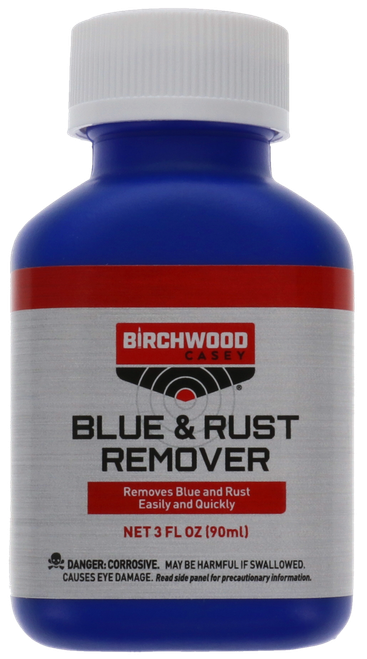 Birchwood Casey 16125 Blue & Rust Remover 3 oz. Bottle
