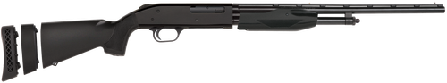 Mossberg 50358 510 Super Bantam Youth 410 Gauge Pump 3" 2+1 18.50" Blued Vent Rib Steel Barrel, Blued Steel Receiver, Black Synthetic Stock w/Adjustable LOP Spacer