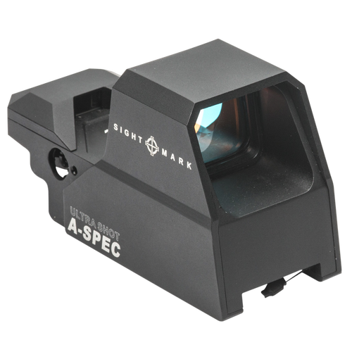 Sightmark SM26032 Ultra Shot A-Spec Open Reflex Sight Matte Black 1 x 33 mm x 24 mm 3 MOA Red Dot/5 MOA Red Dot/50 MOA Circle Multi Reticle