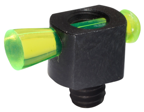 HiViz BD1007G Spark II Bead Replacement Front Sight  Black | Green Fiber Optic Universal Threads
