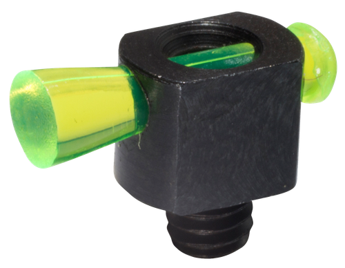 HiViz BD1007G Spark II Bead Replacement Front Sight  Black | Green Fiber Optic Universal Threads