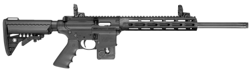 Smith & Wesson 10205 M&P15-22 Sport Performance Center 22 LR Caliber with 10+1 Capacity, 18" Threaded Barrel, Matte Black Metal Finish & Adjustable Vltor Black Synthetic Stock Right Hand