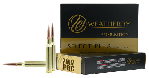 Weatherby F7PRC150SCO Select Plus  7mmPRC 150gr Swift Scirocco 20 Per Box/10 Case
