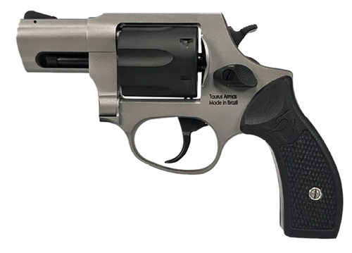 Taurus 2-85625-BG10 856  Small 38 Special 6 Shot 2" Matte Stainless Steel Barrel, Black Cylinder, Matte Stainless Steel Frame, Black G10 Grip, Transfer Bar Safety, Exposed Hammer
