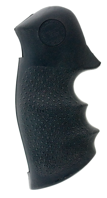 Hogue 10000 Monogrip  Black Rubber with Finger Grooves for S&W K, L Frame with Square Butt