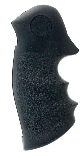 Hogue 10000 Monogrip  Black Rubber with Finger Grooves for S&W K, L Frame with Square Butt