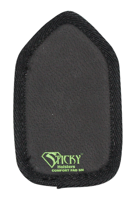 Sticky Holsters COMFORTPADSM Comfort Pad Holster Cushion IWB Size Small Black Foam Hook & Loop Ambidextrous