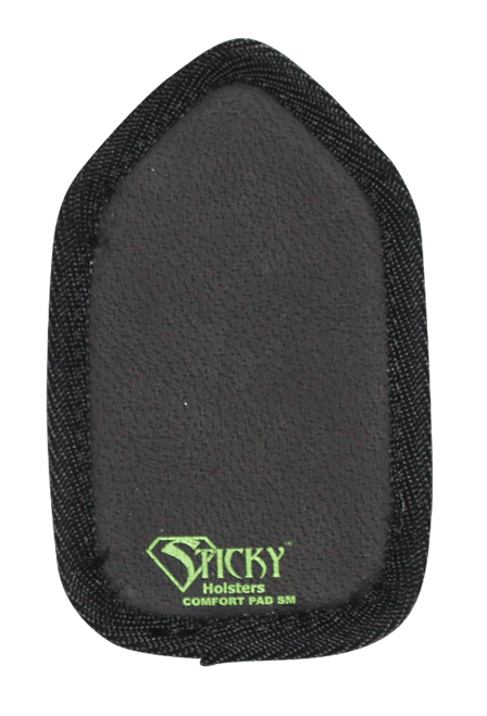 Sticky Holsters COMFORTPADSM Comfort Pad Holster Cushion IWB Size Small Black Foam Hook & Loop Ambidextrous
