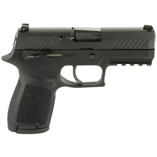SIG P320C 9MM 3.9" 10RD BLK MS MA