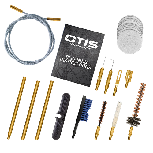 Otis FG70125 Patriot Cleaning Kit .223 Rem 5.56 Rifle/15 Pieces Yellow Plastic Box Case