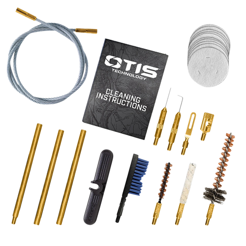 Otis FG70125 Patriot Cleaning Kit .223 Rem 5.56 Rifle/15 Pieces Yellow Plastic Box Case