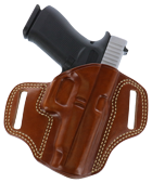 Galco CM212 Combat Master  OWB Tan Leather Belt Slide Fits 1911 Right Hand
