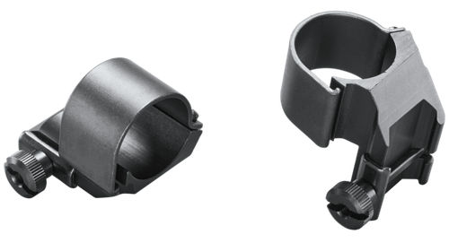Weaver Mounts 49045 Detachable Top Mount Dual Extension Rings  Matte Black 1" High