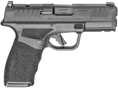 Springfield Armory HCP9379BOSP15 Hellcat Pro OSP Compact 9mm Luger 15+1 3.70" Black Melonite Steel Barrel & Optic Ready/Serrated Slide, Black Polymer Frame w/Picatinny Rail, Textured Grip