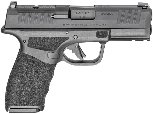Springfield Armory HCP9379BOSP15 Hellcat Pro OSP Compact 9mm Luger 15+1 3.70" Black Melonite Steel Barrel & Optic Ready/Serrated Slide, Black Polymer Frame w/Picatinny Rail, Textured Grip