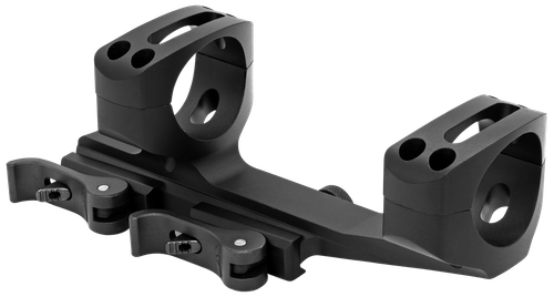 Warne QDXSKEL30TW Skeletonized Scope Mount/Ring Combo Quick Detach Black Anodized 30mm Tube MSR Ultra High Rings