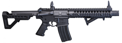 Crosman DSBR DPMS SBR Air Rifle CO2 177 25rd Shot Black Black Receiver Black 6 Position Stock