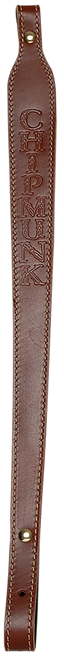 Chipmunk 80021 Rifle Sling  Brown Leather Adjustable OAL