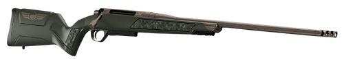 Christensen Arms 8011500400 Evoke  Full Size 270 Win 4+1 22" Burnt Bronze Cerakote #4 Contour Threaded Barrel, Gray w/Bronze Logo Hybrid Hunter w/Picatinny Rail Synthetic Stock
