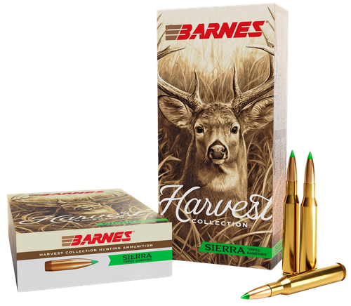 Barnes Bullets 32475  Harvest 6mmARC 100gr Sierra Tipped GameKing 20 Per Box/10 Case