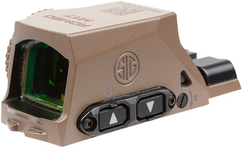 Sig Sauer Electro-Optics SORM1700 Romeo-M17  Coyote Tan 1 x 24 mm 2 MOA Red Dot/32 MOA Circle Multi Reticle