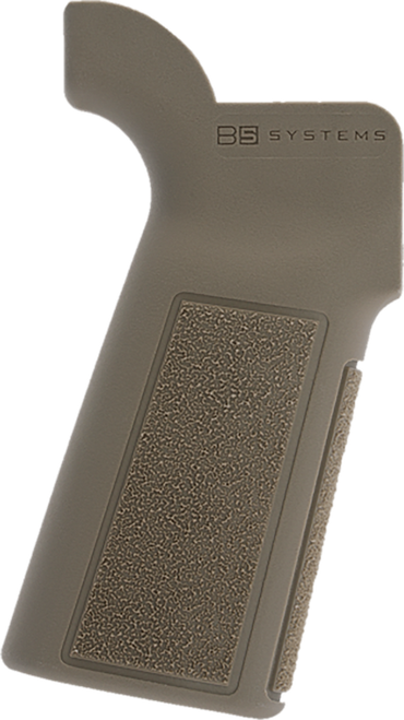 B5 Systems PGR1120 Type 23 P-Grip  FDE Polymer, Aggressive Textured, Fits AR-Platform