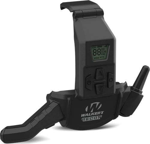 Walker's GWPRECMBT Recon Walkie-Talkie Attachment Ability to Communicate Black