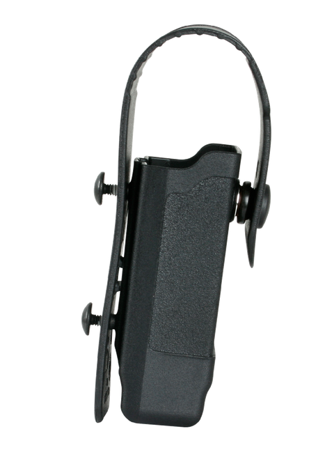Blackhawk 430900BK Tactical Mag Pouch  Single Black Polymer Snap Compatible w/Single Stack or Double Stack