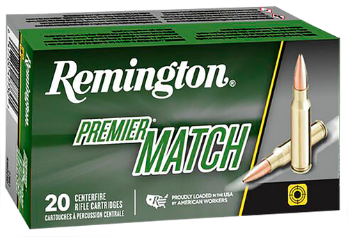 Remington Ammunition 27680 Premier Match 223Rem 69gr Sierra MatchKing BTHP 20 Per Box/10 Case