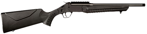 Rossi LWC86OBBK LWC  8.6 Blackout 1rd 16.50" Black Oxide Threaded Barrel, Black Picatinny Rail Steel Receiver, Black Fixed Synthetic Stock